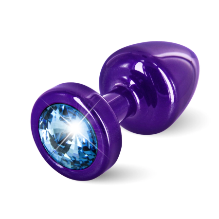 Diogol Anni Round 25 mm Intimate Accessory Purple & Blue Crystal
