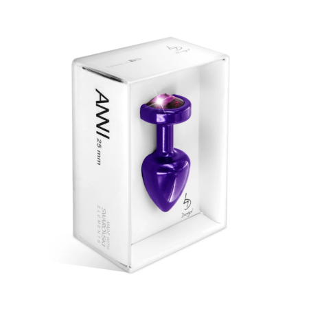 Diogol Anni Round Intimate Accessory 25mm Purple-Pink Crystal Finish