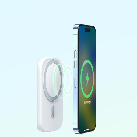 Išorinė baterija Joyroom JR-W030 20W Magnetinė Belaidė 6000mAh juoda