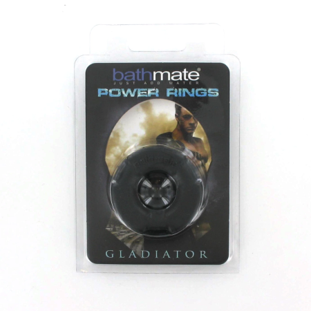 Bathmate Power Rings Gladiator - Durable Intimate Ring, Elastomex, Black
