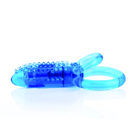 The Screaming O DoubleO 8 Blue - Dual Ring Intimate Device, Waterproof