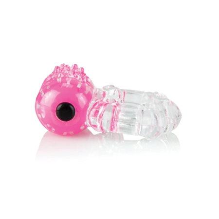 The Screaming O ColorPoP Big O Pink Vibrating Silicone Ring
