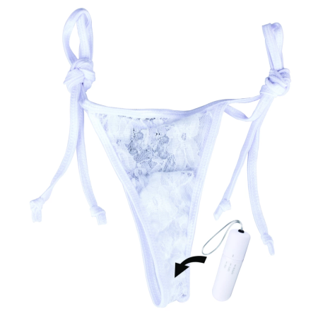 The Screaming O Remote Control Intimate Panty Vibe Set White, Adjustable