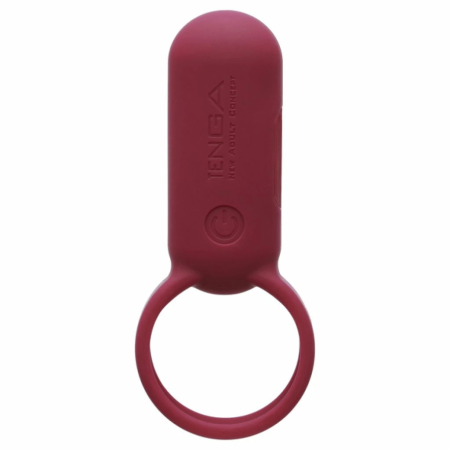 TENGA SVR Smart Vibe Ring Carmine - Rechargeable Intimate Device
