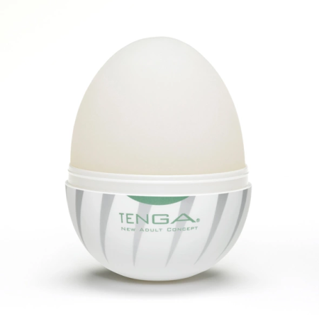 Tenga Egg Thunder Intimate Stimulation Device - Flexible Textured Sleeve