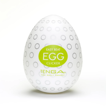 Tenga Egg Clicker Intimate Pleasure Device - Flexible Textured Sleeve
