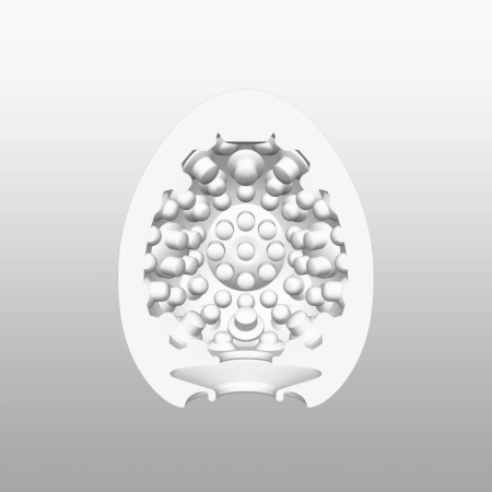 Tenga Egg Clicker Intimate Pleasure Device - Flexible Textured Sleeve