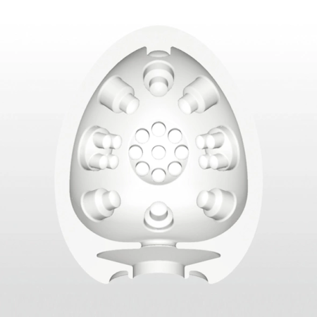 Tenga Egg Clicker Intimate Pleasure Device - Flexible Textured Sleeve