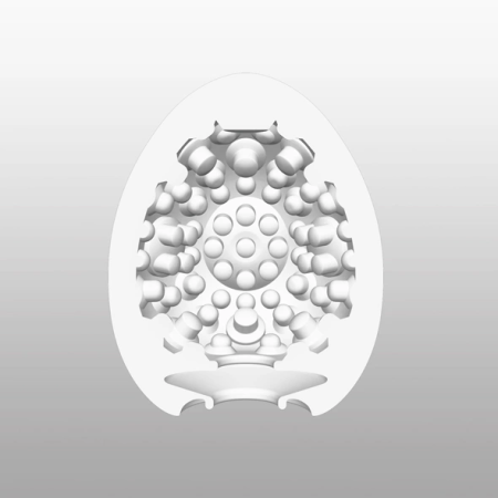 Tenga Egg Clicker Intimate Pleasure Device - Flexible Textured Sleeve