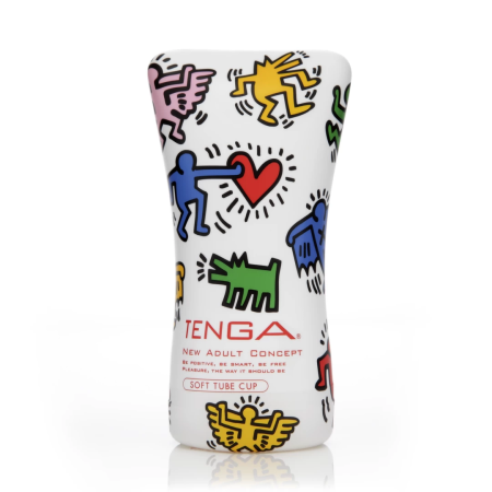 Tenga Keith Haring Soft Tube Cup - Limited Edition Intimate Device