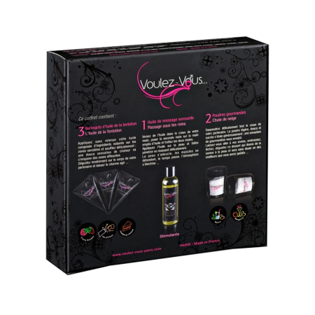 Voulez-Vous Gift Box Cocktails - Sensory Massage & Body Care Set