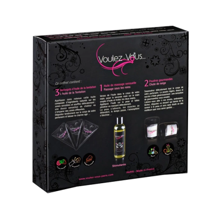 Voulez-Vous Gift Box Cocktails - Sensory Massage & Body Care Set