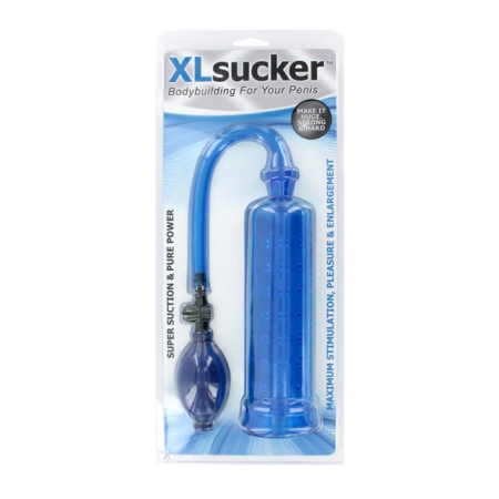 XLsucker Blue Intimate Vacuum Enhancement System 19.5cm