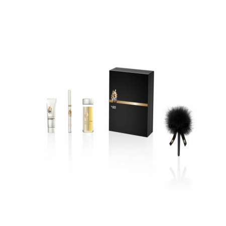 YESforLOV Love Box Sensual Gift Set with Massage Oil & Accessories