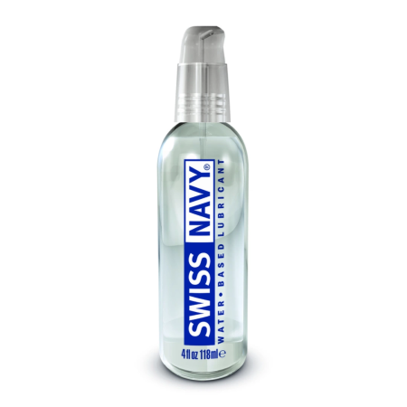 Swiss Navy Water Based Lubricant 118ml - Long-Lasting Gel Formula