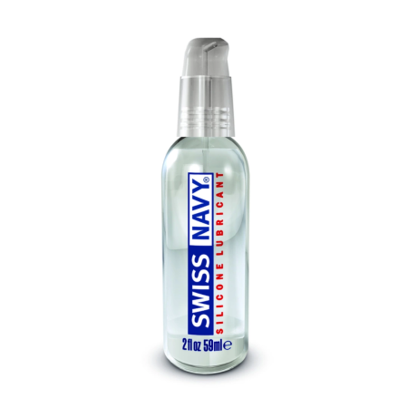 Swiss Navy Silicone Lubricant 59ml Leak-Proof Bottle Hypoallergenic