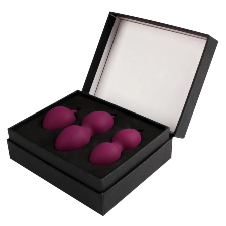 Svakom Nova Kegel Exercise Balls Set Violet - 3 Weights, Silicone, Waterproof