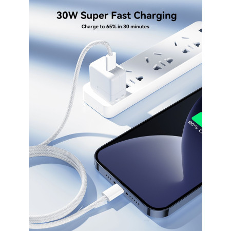 Joyroom S-A45 USB-C į Lightning 30W 1.2m kabelis