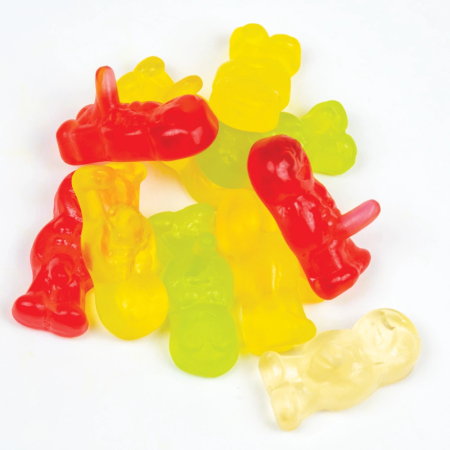 Candyprints Jelly Men Fruit Flavour Gummies 150g Colourful Bag