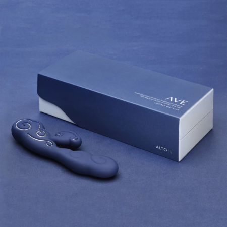 Sky by Ave Alto L Dual-Action Intimate Device Blue 7 Modes Waterproof