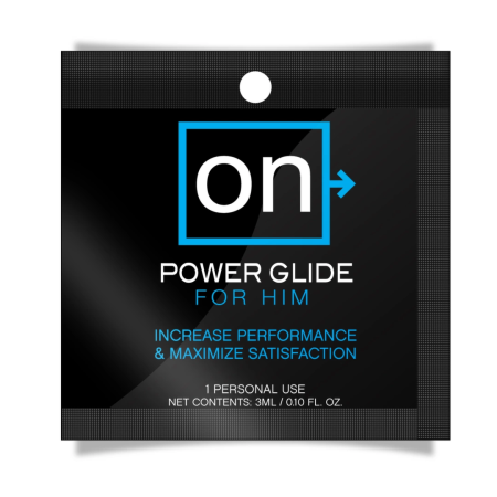 Sensuva ON Power Glide for Him 3ml Performance Gel for Men