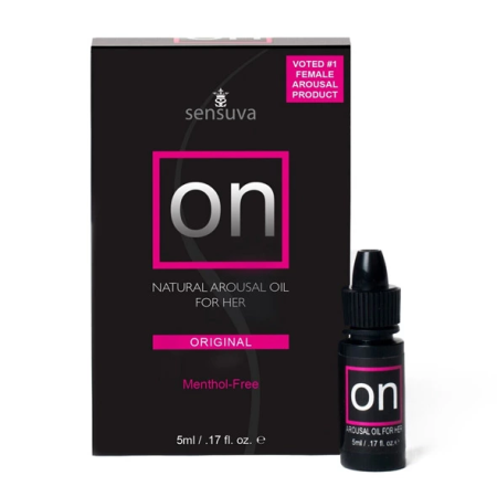 Sensuva ON Arousal Oil for Women 5ml - Natural Botanical Formula