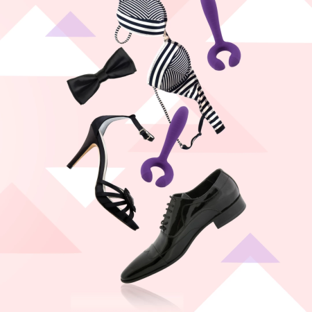 Rianne S Duo Vibe Deep Purple - Couples Intimate Massager, Waterproof