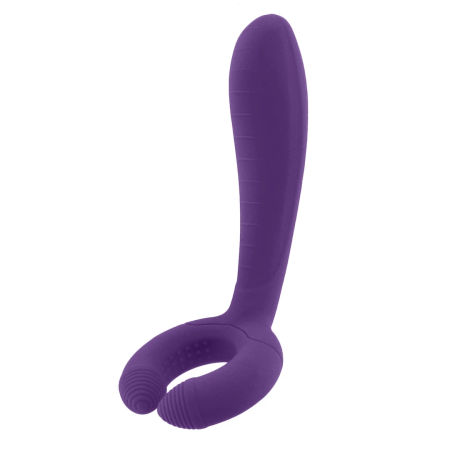 Rianne S Duo Vibe Deep Purple - Couples Intimate Massager, Waterproof