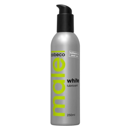 Male White Water-Based Intimate Gel Lubricant 250ml - Anal Formula