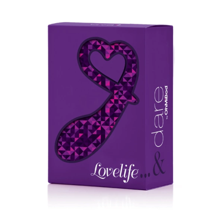 OhMiBod Lovelife Dare Silicone Anal Plug - Ergonomic Medium Size Pink