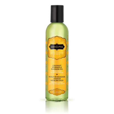 Kama Sutra Naturals Massage Oil Coconut Pineapple 236ml - Nourishing Blend