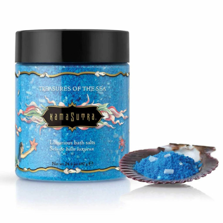 Kama Sutra Treasures of the Sea Bath Salts 694g with Shell Scoop