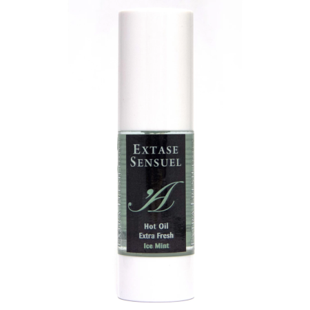 Extase Sensuel Hot Oil Ice Mint 30ml - Warming & Cooling Effect