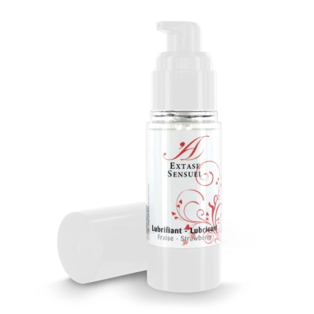 Extase Sensuel Lubricant Strawberry Water-Based Gel 30 ml Dispenser