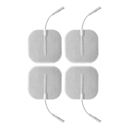 ElectraStim Square Self-Adhesive Electro Pads 2-Inch Universal 4-Pack