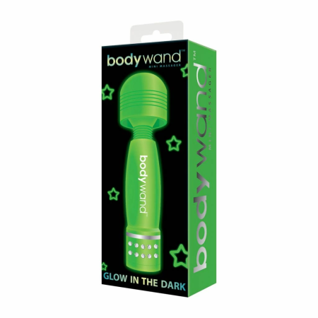 Bodywand Glow In The Dark Personal Wand Massager Green 10cm