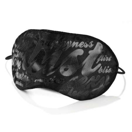 Bijoux Indiscrets Blind Passion Satin Eyemask - Elegant Black Accessory
