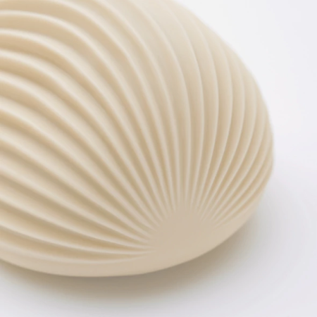 Iroha by Tenga Kushi Creme Soft Silicone Vibrating Device Waterproof