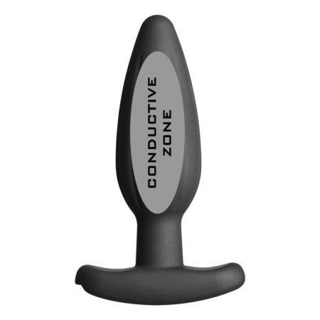 ElectraStim Silicone Noir Rocker Medium - Electro-Responsive Plug, 13 cm