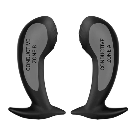 ElectraStim Nona Silicone Noir Probe - Curved Anatomical Design