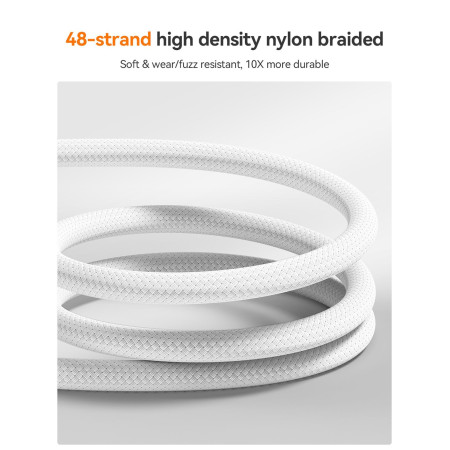 USB kabelis Joyroom S-A51 USB-C į USB-C 60W 1.2m pilkas