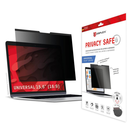 DISPLEX Privacy Safe Universal (Magnetic) 15,6", 16:9 apsauginė plokštė