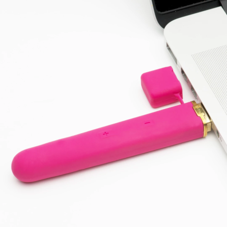 Crave Flex Pink - Flexible USB-Rechargeable Vibrating Device, Silicone