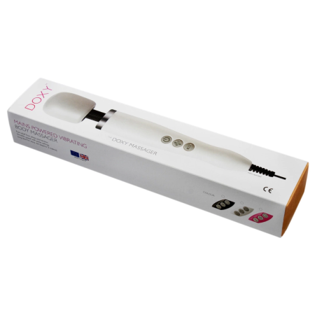 Doxy Original Wand Massager White - Powerful Mains-Operated Model