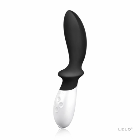 LELO LOKI Obsidian Black Precision Silicone Massager 6 Modes USB