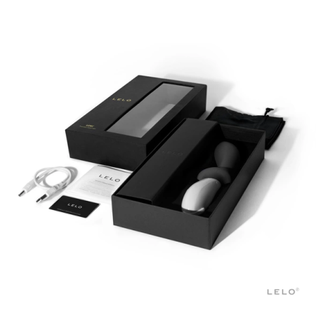 LELO LOKI Obsidian Black Precision Silicone Massager 6 Modes USB