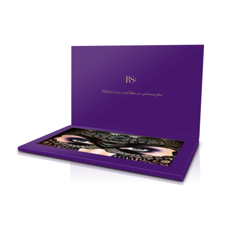 RIANNE S Soiree Mask V Zouzou - Elegant Soft Venetian-Style Mask