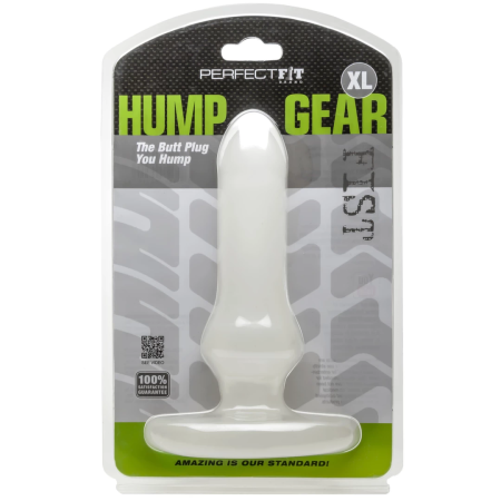 Perfect Fit Hump Gear XL Clear - Versatile Anatomical Plug Silaskin