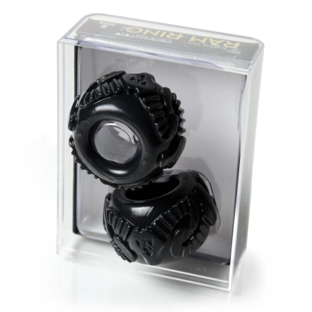 Perfect Fit Ram Ring Kit Double Black - Premium Silicone-TPE Rings Set