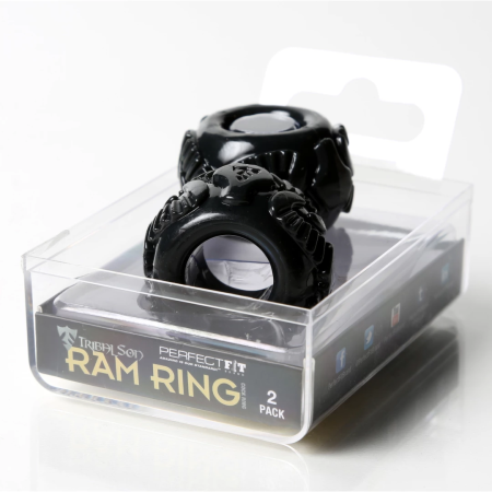 Perfect Fit Ram Ring Kit Double Black - Premium Silicone-TPE Rings Set